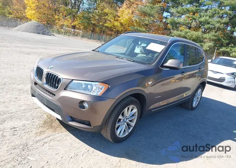 2013 BMW X3 xDrive28I from USA, damaged, VIN 5UXWX9C55D0A13707